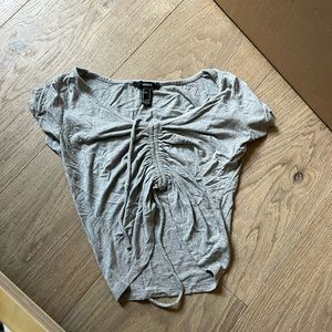 forever 21 scrunch top